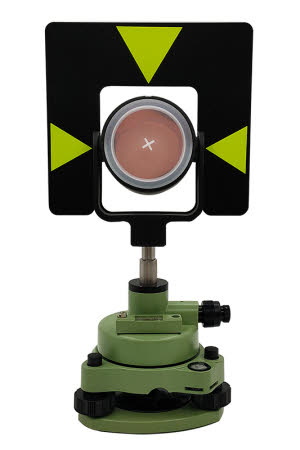Prisma Topografico Singolo A Inclinazione Con Custodia, Per Stazione Totale Sokkia E Topcon, Filetto 5/8in X 11 Femmina, Offset 0/-30 Mm